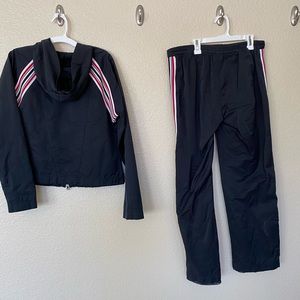 Nike Track Suit Black and Red